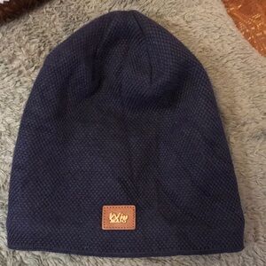 Unisex Win Jeans Navy blue winter hat